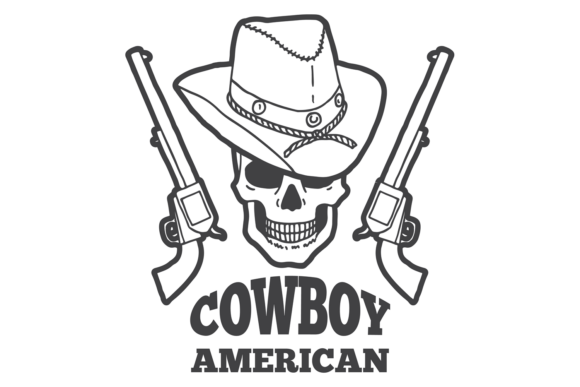 American Cowboy Tattoo with Skull in Hat Review