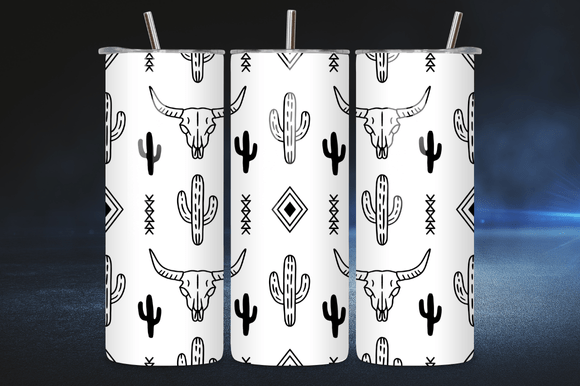 Boho Western Cow Skull Tumbler Wrap PNG Review: Real-World Embroidery Insights