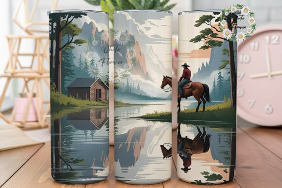 Cowboy Lake Cabin Tumbler Wrap Review