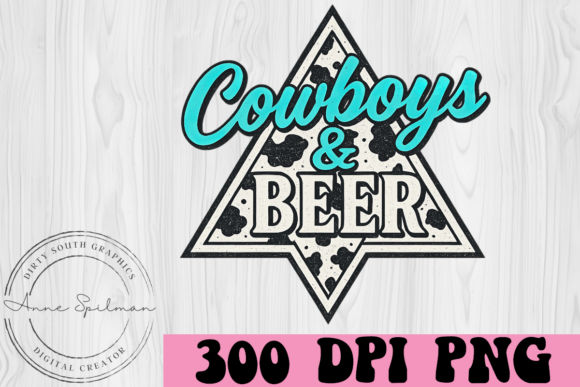 Embroidery Review: Cowboys Beer Western Image