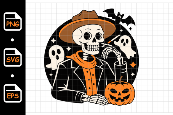 Halloween Skeleton Cowboy with Pumpkin: A Design Review for Real Projects