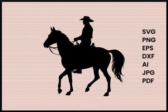 Horse with Rider in Western Style Vector: A Practical Review for Embroidery Projects