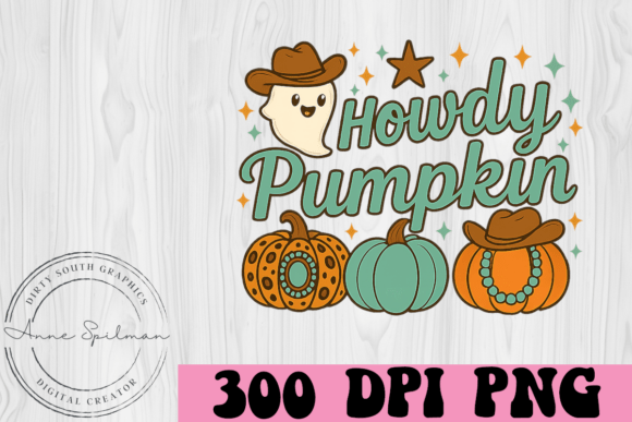 Howdy Pumpkin Turquoise Western Theme Review