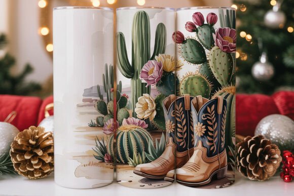 Western Faith Cactus Tumbler Wrap Design Review