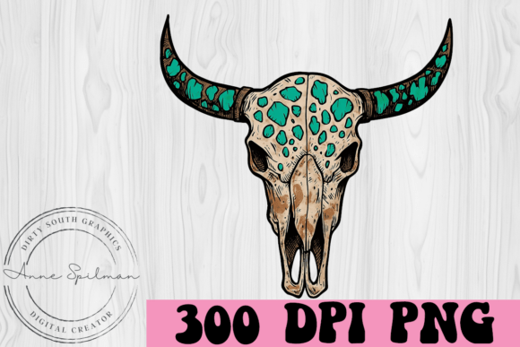 Western Turquoise Bull Skull Horns Review