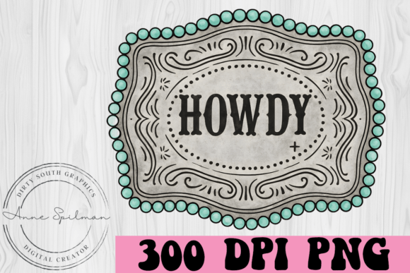 Western Turquoise Howdy Belt Buckle Review